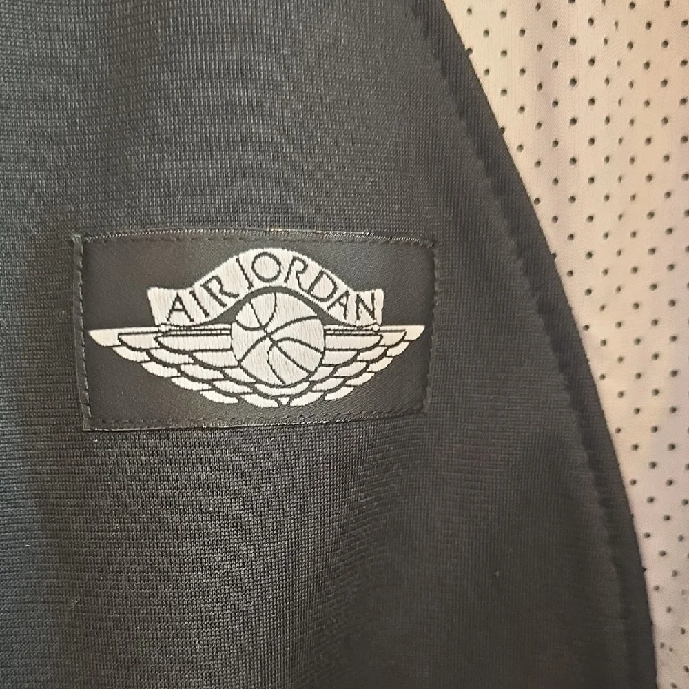 Jordan Men's Black‎ and White Bomber Jacket